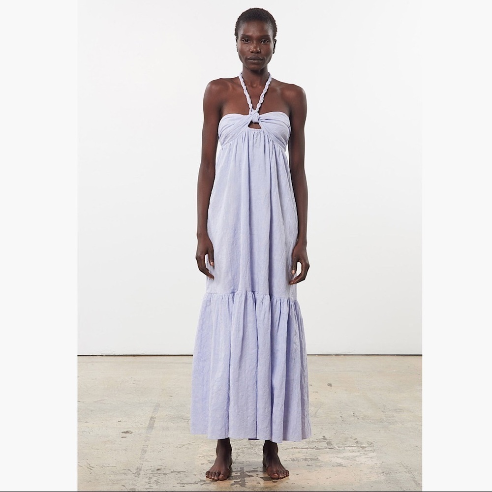 NWT Mara Hoffman Womens Basilia Dress - Lavender Size S